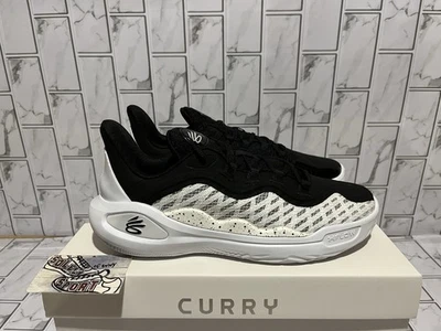 Nuevos zapatos de baloncesto UA Curry Flow 11 TB negros blancos Under Armour para hombre talla Foto 1 de 4