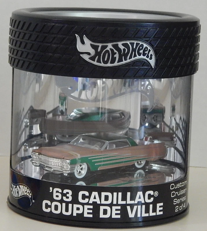 '63 Cadillac Coupe De Ville Hot Wheels Escaparate Custom Cruiser Limited 7000 Foto 1 de 4