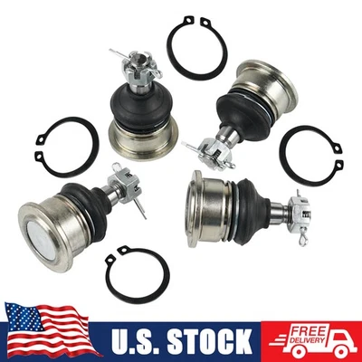 For Yamaha Raptor 700R YFM700R Upper and Lower Ball Joints Kit 2009 2011-2023 - Image 1 of 4