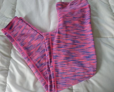 Lily Pulitzer Luxletics Women’s M Leggings Pink Yoga Jogging Workout Beach - Image 1 of 4