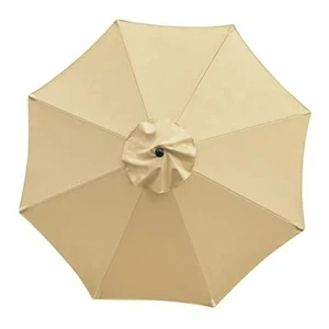 9ft Patio Umbrella Replacement Canopy Market Umbrella Top Canopy with 8 Ribs - Picture 1 of 7
