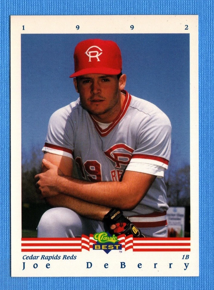 1992 Classic Best #46 Joe DeBerry Cedar Rapids Reds - Image 1 of 1
