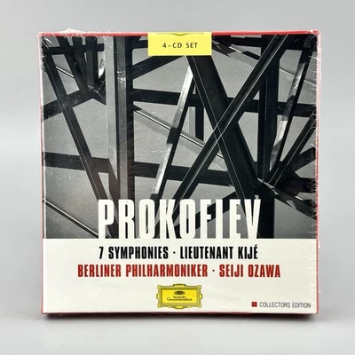 Serge Prokofiev 7 Symphonies Lieutenant Kije Philharmoniker Seiji Ozawa 4-CD Set Foto 1 de 4