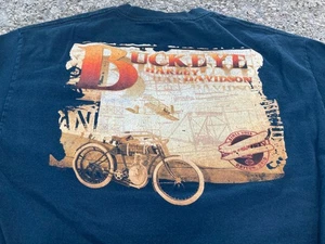 Camiseta Harley-Davidson Buckeye Dayton Ohio Gráfica Bolsillo Talla Adulto Grande - Imagen 1 de 7