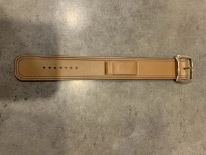 Vtg Leather Watch Band Not Used Snap On Watch Made In USA - Picture 1 of 7