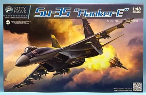 Kitty Hawk KH80142 1/48 Su-35 "Flanker-E" Brand New Complete Kit - Picture 1 of 2