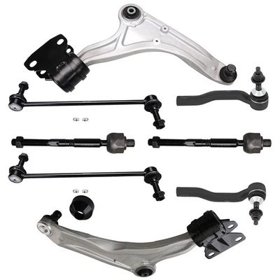 Front Tie Rod End Control Arm Sway Bar For 2013-2017 Lincoln MKZ Ford Fusion - Image 1 of 4