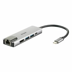 Hub USB D-Link DUB-M520 Grigio - Foto 1 di 2