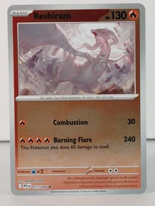 Reshiram - POKEMON - Phantasmal Flames - 017/094 - Holograma inverso - Casi nuevo - Imagen 1 de 4