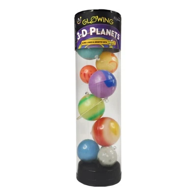 Nuevo - Great Explorations Glowing 3-D Planets in a Tube - Edades 5+ | 1+ jugadores Foto 1 de 4