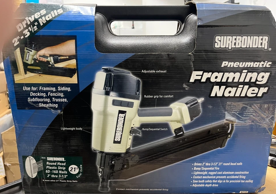 Clavadora neumática para marcos Surebonder modelo 9772 Foto 1 de 2