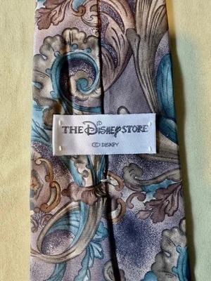 Corbata de cuello de Mickey Mouse 100 % seda vintage de Disney Store Foto 1 de 4