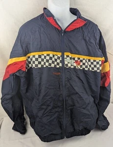 Vintage Mac Tools XXL Racing Jacket Blue Red Yellow - Picture 1 of 5