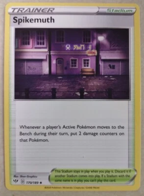 Pokémon TCG Spikemuth Darkness Ablaze 170/189 Regular Uncommon FREE S&H! - Image 1 of 2
