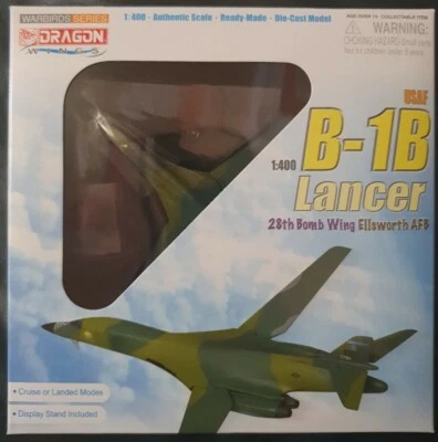 Dragon Wings Warbirds USAF B-1B Lancer 28th Bomb Wing Ellsworth 56225-03 1:400  - Image 1 of 3