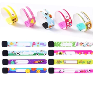 8x Kinder Notfallarmband mit Telefonnummer & Namen - Wasserdichtes SOS Armband f - Bild 1 von 6