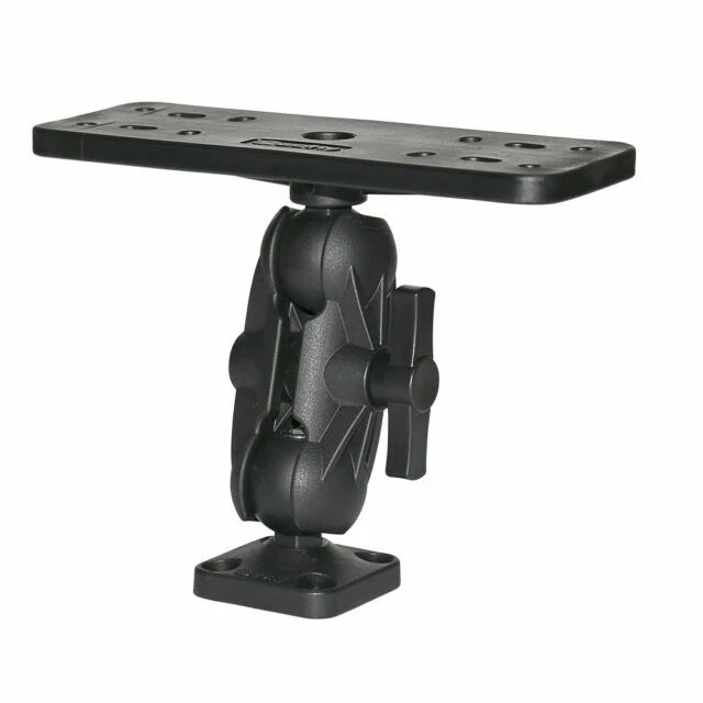 Scotty 0163 1.5" Ball Mount Fish Finder Mounting System - Black, Size: Large