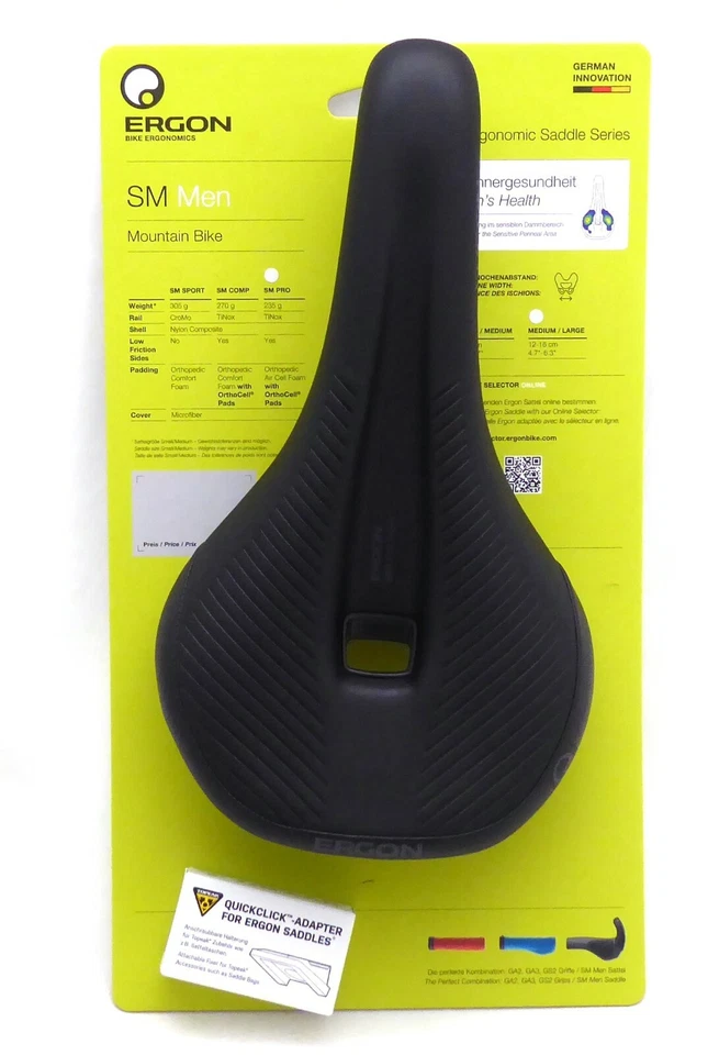 Ergon SM Pro Mens Saddle, Medium/Large - Image 1 of 1