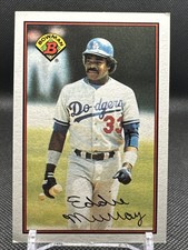 1989 Bowman Eddie Murray Baseball Card #346 Los Angeles Dodgers