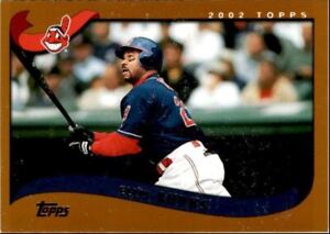 2002 Topps Ellis Burks Cleveland Indians #140