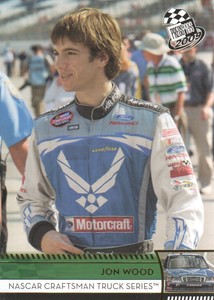 2009 Press Pass NASCAR Racing Gold #52 Jon Wood Craftsman Truck Series