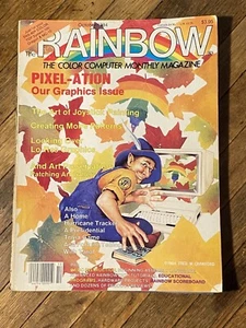 The Rainbow The Color Computer Monthly Magazine Pixel-Ation Your Graphics Issue - Picture 1 of 4