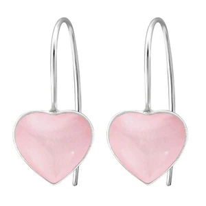 Herz Ohrringe aus 925 Silber für Mädchen Damen Kinder - Picture 1 of 5