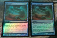 2x Foil MTG Ghastly Discovery English Magic the Gathering Shadowmoor 2008