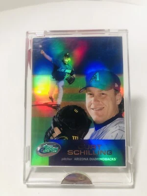 2001 eTopps Curt Schilling Baseball Card - Holographic Edition - Image 1 of 4
