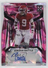 2023 Leaf Metal Pink Crystals /5 Jordan Battle #BA-JB3 Rookie Auto RC