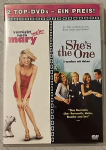 2 Top DVD´s - Ein Preis |Verrückt nach mehr Mary | She´s the one | Zustand gut - Bild 1 von 4