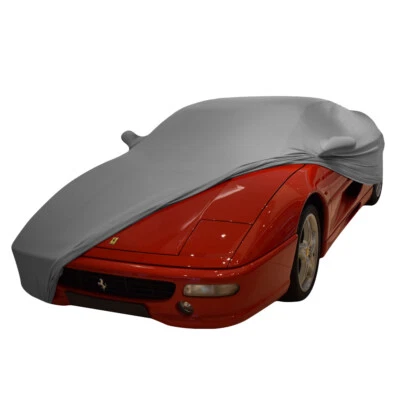 Indoor car cover fits Ferrari F355 bespoke Stuttgart Grey cover With mirrorpo... Foto 1 de 4