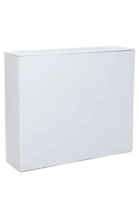 Pflanzkübel Raumteiler Trennelement Zink ELEMENTO 90x25x75 Weiß B-WARE - Bild 1 von 4