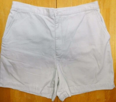 EDDIE BAUER Pantalones Cortos Mujer Talla 14 Beige Algodón Pantalones Cortos NUEVO (de98) Foto 1 de 4