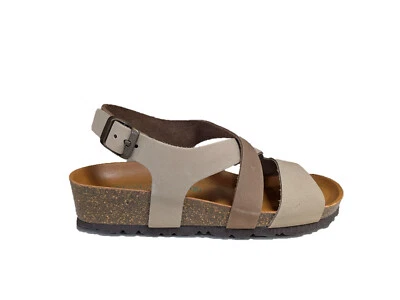 Grunland sandali donna sb0073 left beige t.moro - Immagine 1 di 3