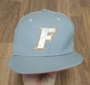 Nike Florida Gator Adjustable Hat Gray Orange Reflective Logo Cap True NCAA UF - Picture 1 of 8