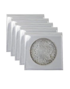 1921 Silver Morgan Dollar Cull Lot of 5 S$1 Coins Pre 1933 Silver Final Year - Picture 1 of 6