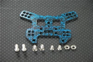 GPM GMIF030B-B GRAPHITE REAR DAMPER PLATE 1/18 4WD KYOSHO MINI INFERNO Buggy - Picture 1 of 1