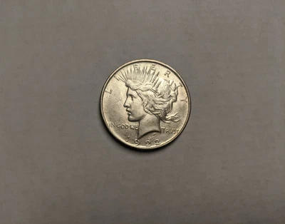1922-D Peace Dollar - Nice Shape, Better Date Denver Mint Silver Dollar - Image 1 of 4