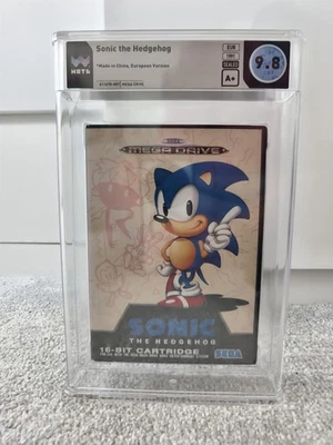 Sonic The hedgehog - Sega Mega Drive - Sealed Graded - PAL - WATA PSA VGA 9.8 A+ - Image 1 of 4