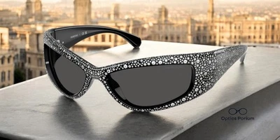 Gafas de sol para mujer SWAROVSKI SK6027 100187 negras grises oscuras 60 mm Foto 1 de 2