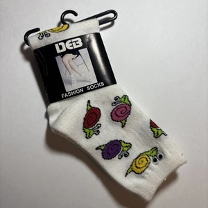 Snail Fashion Socks By Deb Woman’s Size 5-10 - Picture 1 of 7