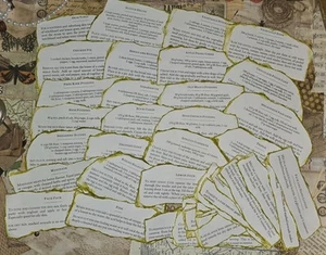 Vintage Ephemera RECIPES and REMEDIES Junk Journal craft fussy cut up x 45 - Picture 1 of 6
