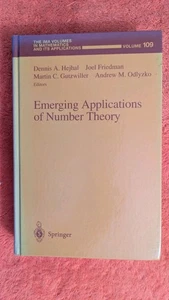 Dennis Hejhal, EMERGING APPLICATIONS OF NUMBER THEORY (THE IMA VOLUMES) HB, 1999 - Imagen 1 de 13