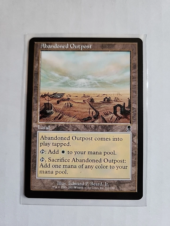 Abandoned Outpost - Odyssey - MTG Magic - Common - Land  - Image 1 of 1