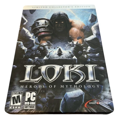 Loki: Heroes of Mythology 2007 PC Steel Book Limited Collector's Edition - Image 1 of 4