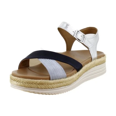 Vionic Mar Womens Sandals Navy Multi Leather - Image 1 of 4