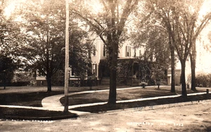 IL WASHINGTON Illinois DANFORTH? RESIDENZ?  1908 RPPC ECHTFOTO Postkarte - Bild 1 von 2