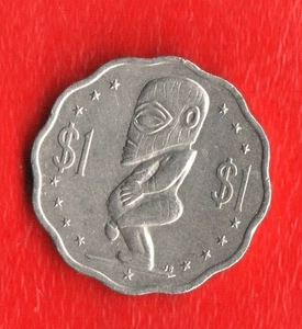 COOK ISLAND 1 DÓLAR 1987 - Imagen 1 de 2
