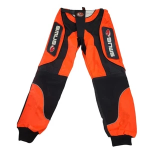 Smug Black Active Wear Motorcycle Trousers UK Boy's Age 11-13 W26 L25 EE991 - Picture 1 of 4